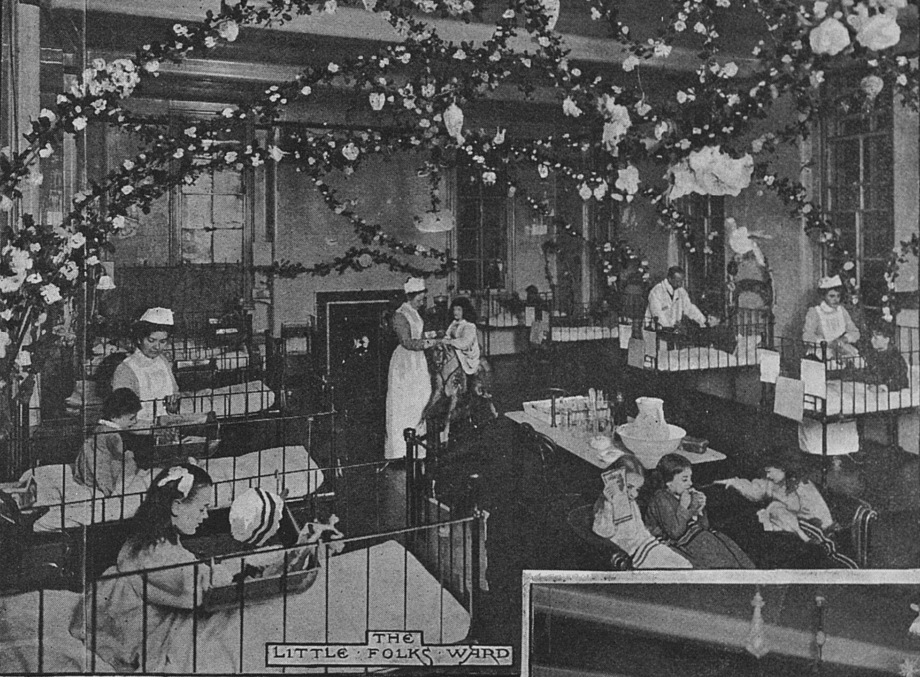Christmas at the North-Eastern Hospital for Children in December 1906, photograph 5 of 8