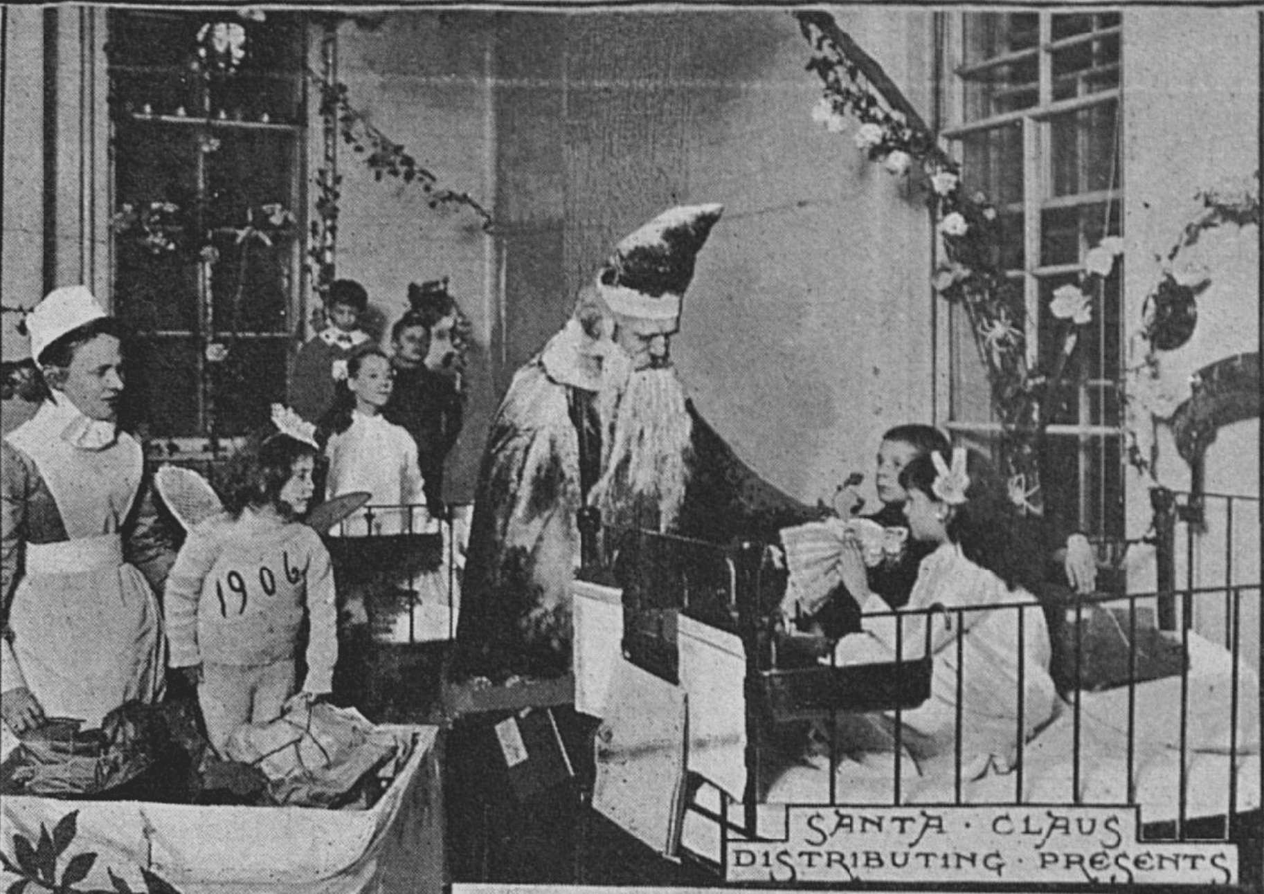 Christmas at the North-Eastern Hospital for Children in December 1906, photograph 3 of 8