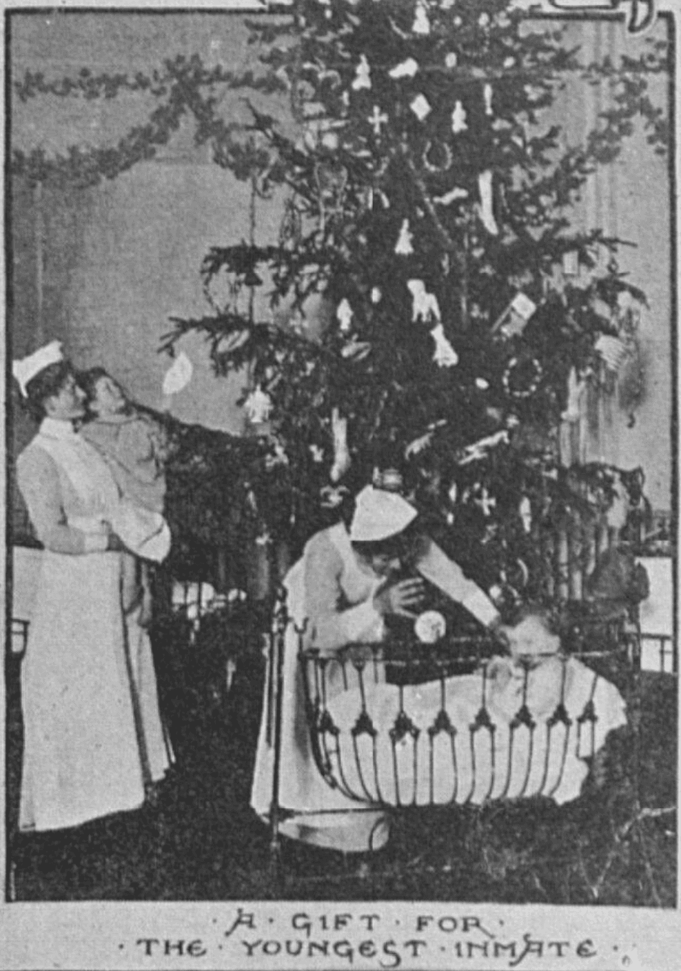 Christmas at the North-Eastern Hospital for Children in December 1906, photograph 4 of 8
