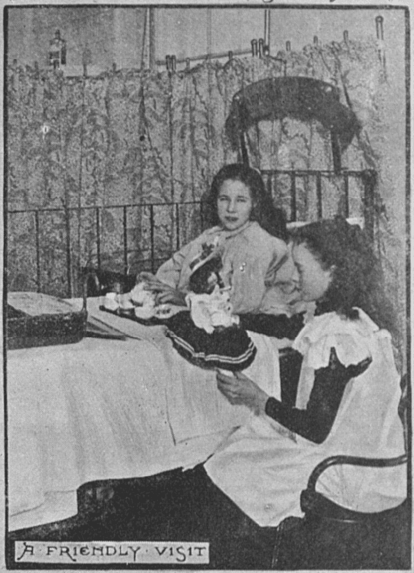 Christmas at the North-Eastern Hospital for Children in December 1906, photograph 7 of 8