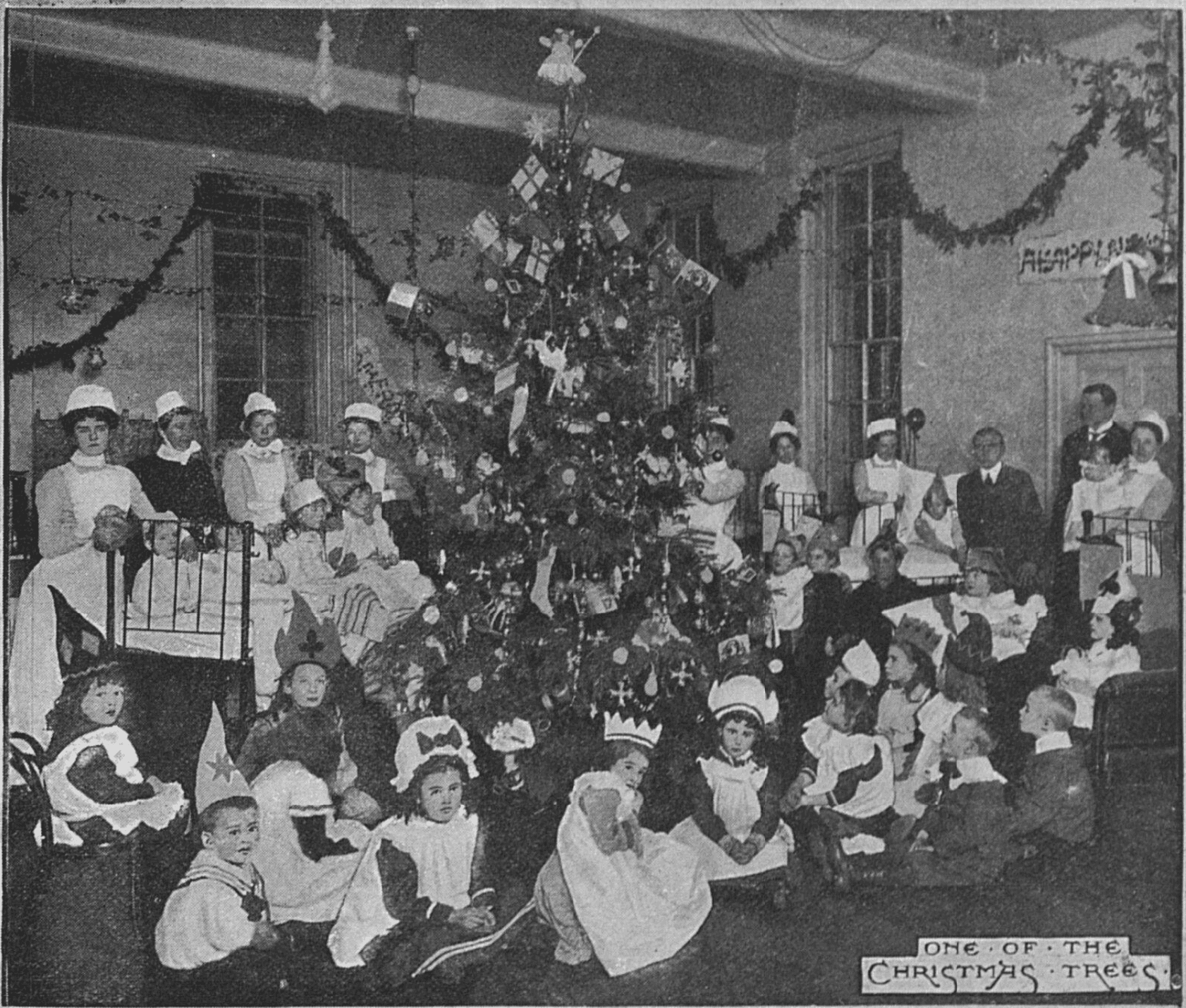 Christmas at the North-Eastern Hospital for Children in December 1906, photograph 6 of 8