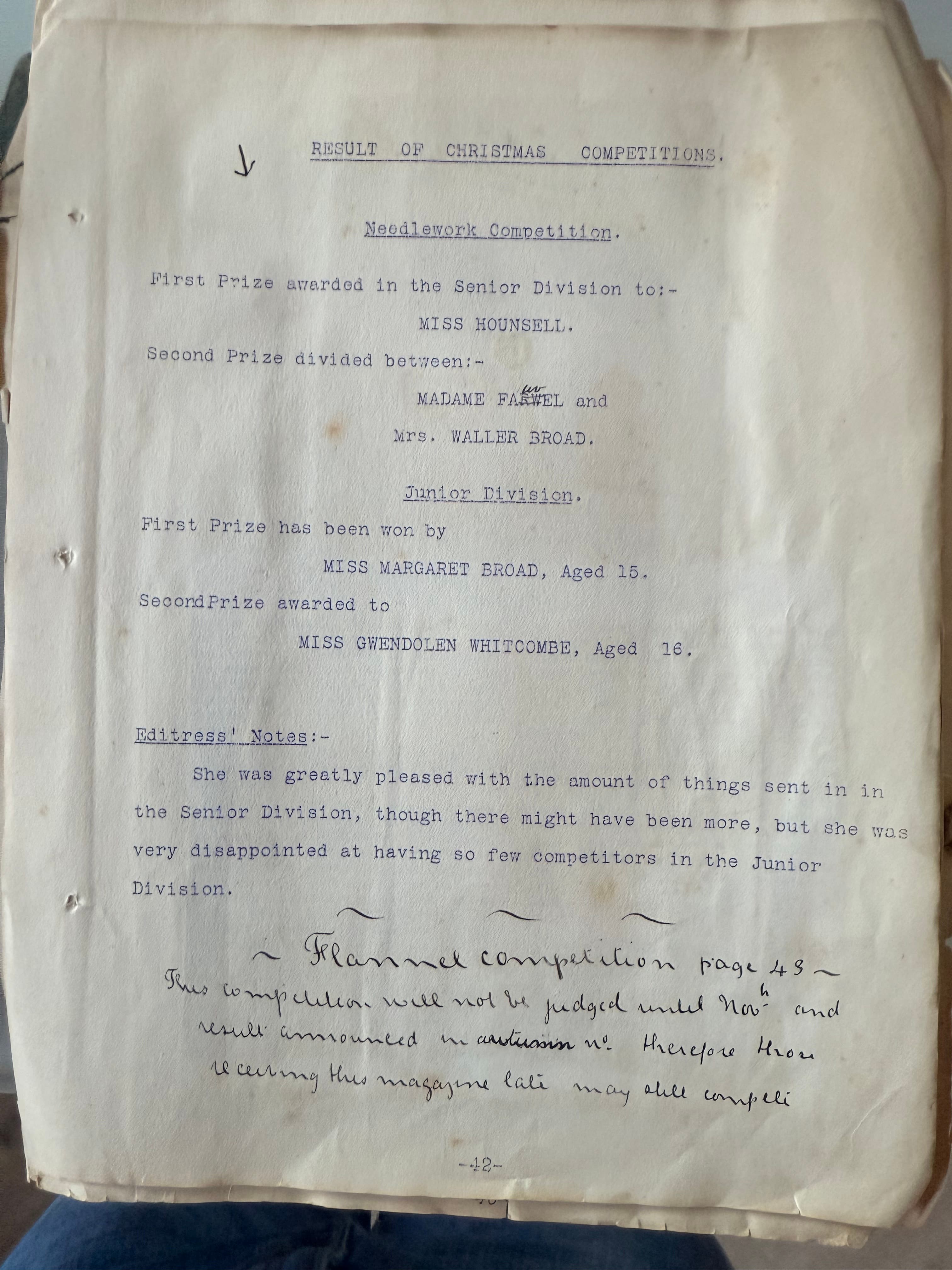 Inside pages of The Whitwar